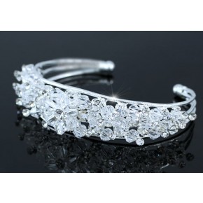 Браслет Bridal Pageant Handmade Cuff Bangle use Swarovski Crystal SSB056 